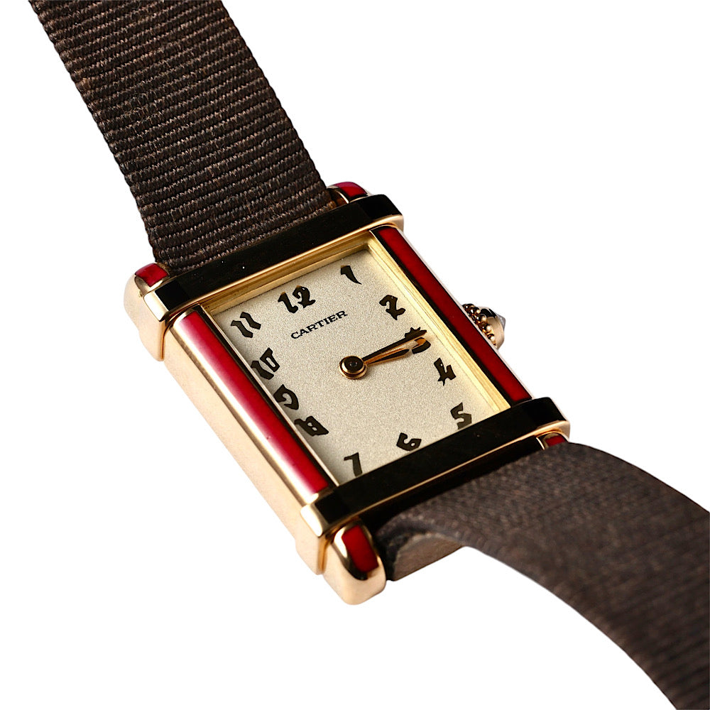 Cartier Tank Chinoise Enamel