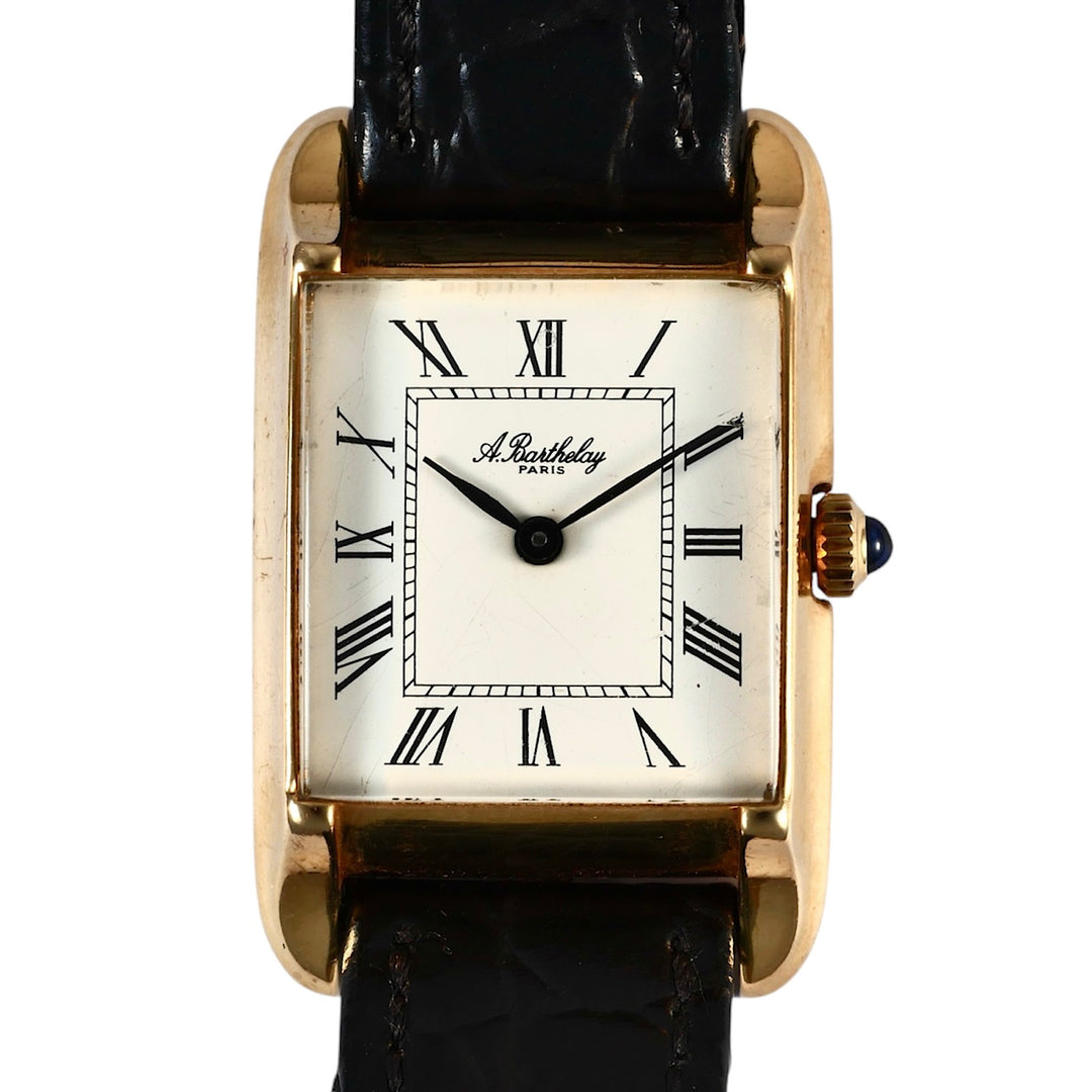時計 ALEXIS BARTHELAY tank watch ETA2512 A.Barthelay Tank – HIGHENDTIME