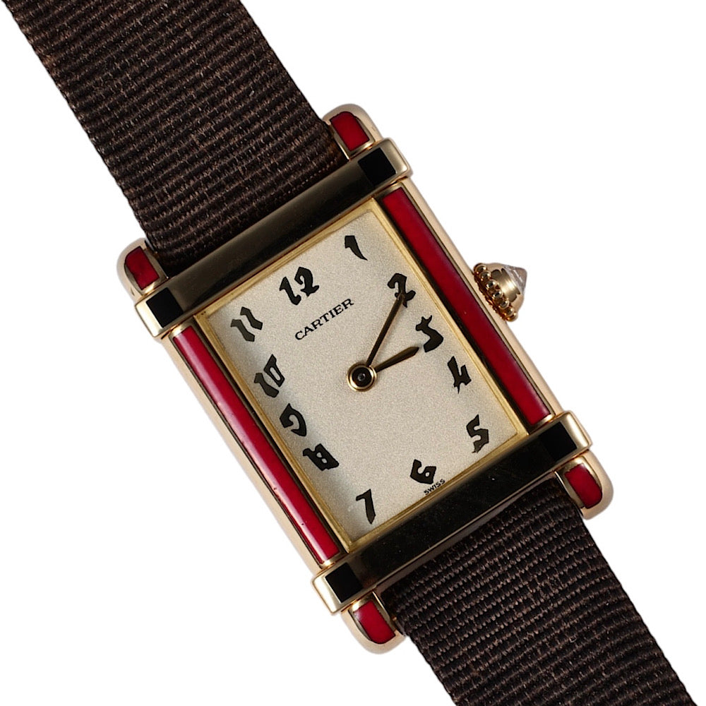 Cartier Tank Chinoise Enamel