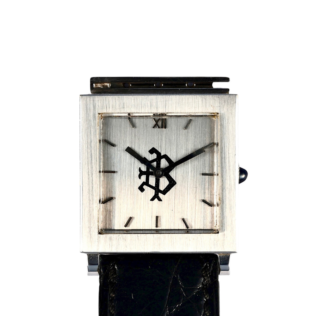 BOUCHERON 置き時計 ブシュロン/カレスクエアケース/ゴールドダイヤル/Boucheron