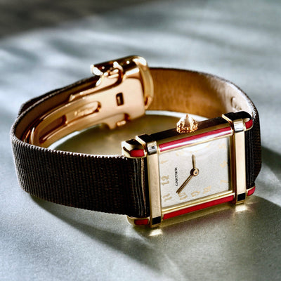 Cartier Tank Chinoise Enamel