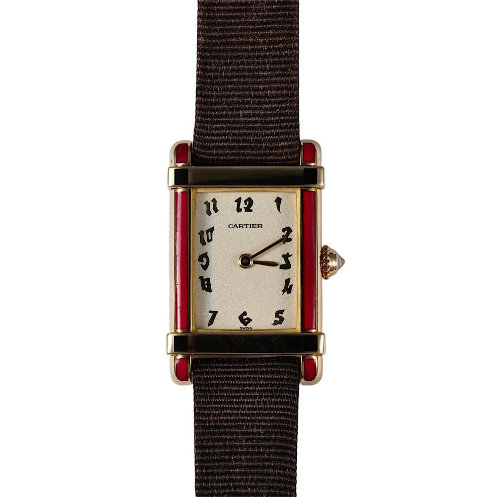 Cartier Tank Chinoise Enamel