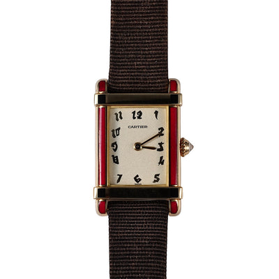Cartier Tank Chinoise Enamel